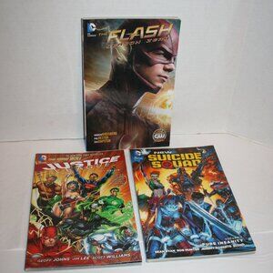The Flash Season Zero New Suicide Squad Justice League DC Comics Graphic Novels